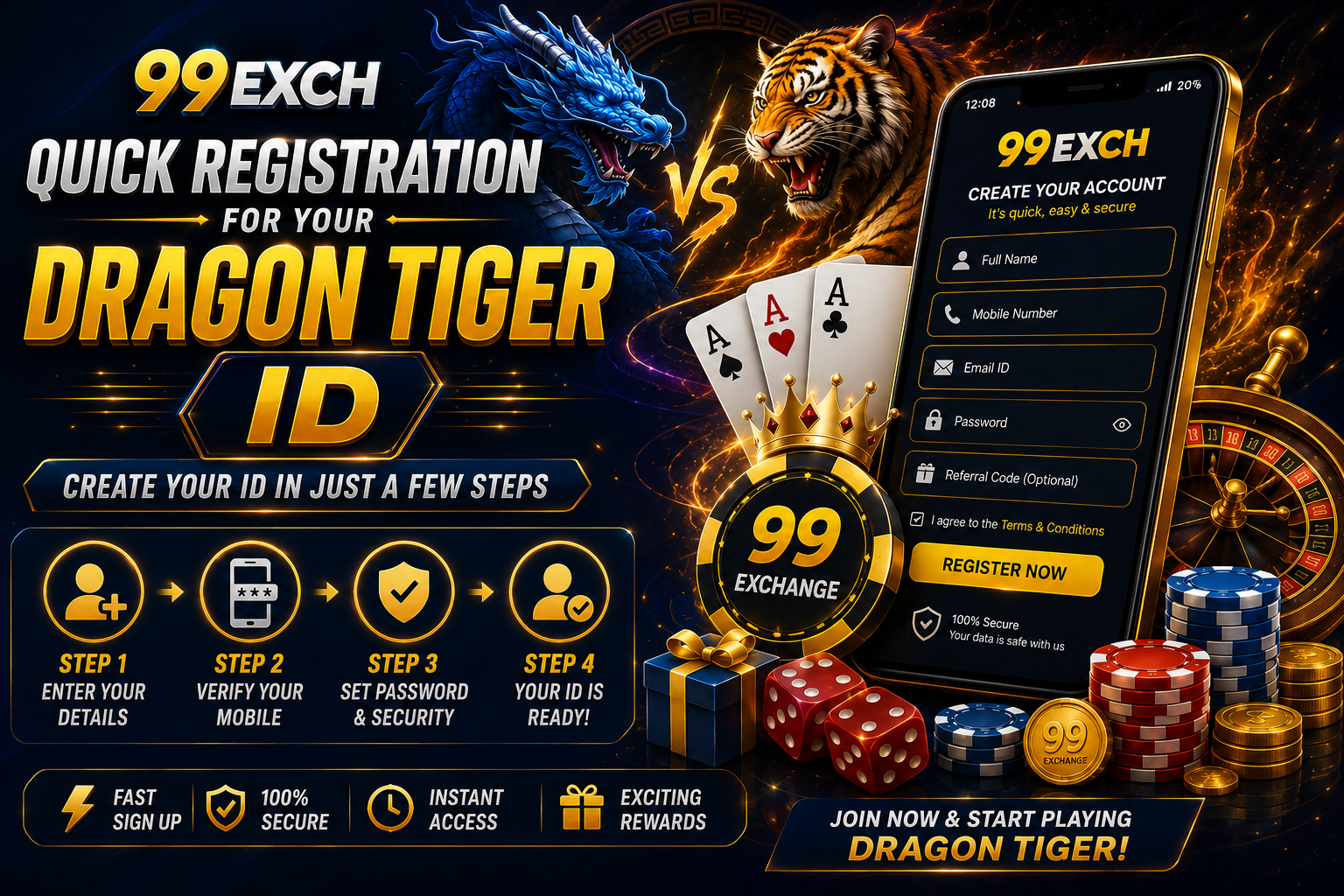 reg Dragon Tiger ID